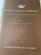 Bladmuziek altblokfluit - Unico Wilhelm van Wassenaer, Ophalen of Verzenden, Zo goed als nieuw, Artiest of Componist, Blokfluit