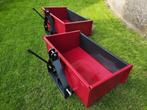 NIEUWE grond- en transportbakjes voor minitractor (100 cm.), Ophalen of Verzenden, Glastuinbouw, Transport