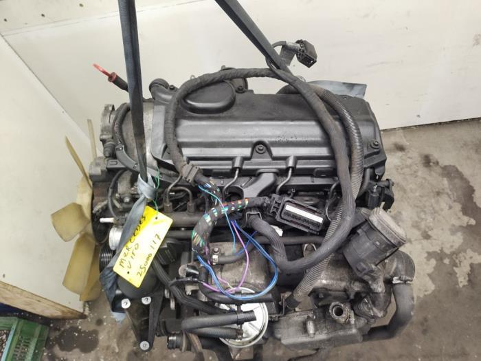 Motor van een Mercedes Viano, Auto-onderdelen, Motor en Toebehoren, Mercedes-Benz, Gebruikt, 3 maanden garantie, Ophalen of Verzenden