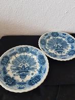 2  antieke wandborden pauwen, Antiek en Kunst, Antiek | Wandborden en Tegels, Verzenden