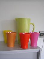 Kan met bekers, Overige materialen, Ophalen of Verzenden, Zo goed als nieuw, Overige stijlen