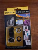 Universele 3-in-1 Foto Clip Lens, Ophalen of Verzenden, Nieuw, Bescherming, Apple iPhone