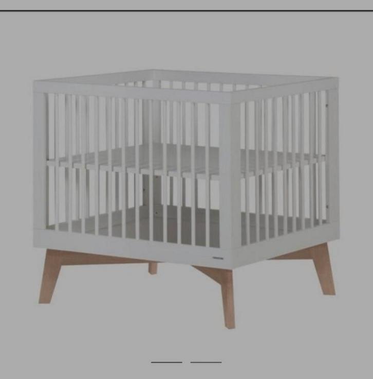 Mooie witte box kidsmill sixties - naturel, Kinderen en Baby's, Boxen, Zo goed als nieuw, Ophalen