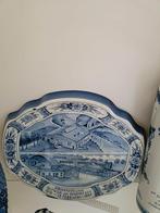 Delfts blauw bord Groenteveiling Katwijk, Ophalen