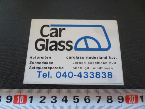 sticker ehv car glass autoruiten zonnedaken autoglasreparati, Verzamelen, Stickers, Zo goed als nieuw, Bedrijf of Vereniging, Ophalen