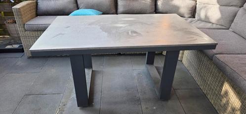 Composieten tuintafel, Tuin en Terras, Tuintafels, Zo goed als nieuw, Rechthoekig, Ophalen