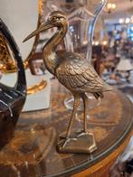 Art Deco Koperen Reiger Beeldje, Ophalen of Verzenden, Koper