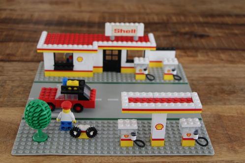 LEGO Shell Service Station, setnr. 377, Kinderen en Baby's, Speelgoed | Duplo en Lego, Gebruikt, Lego, Complete set, Ophalen of Verzenden