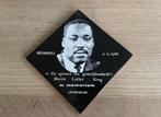Vintage gedenktegel Martin Luther King, Ophalen of Verzenden