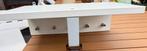 Witte compacte Ikea kapstok met stang en haken, Zo goed als nieuw, Minder dan 100 cm, Metaal, Ophalen