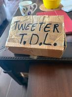 TDL Reference Standaard Originele tweeter 16 Omhs, Ophalen of Verzenden, Nieuw, Front, Rear of Stereo speakers, Overige merken
