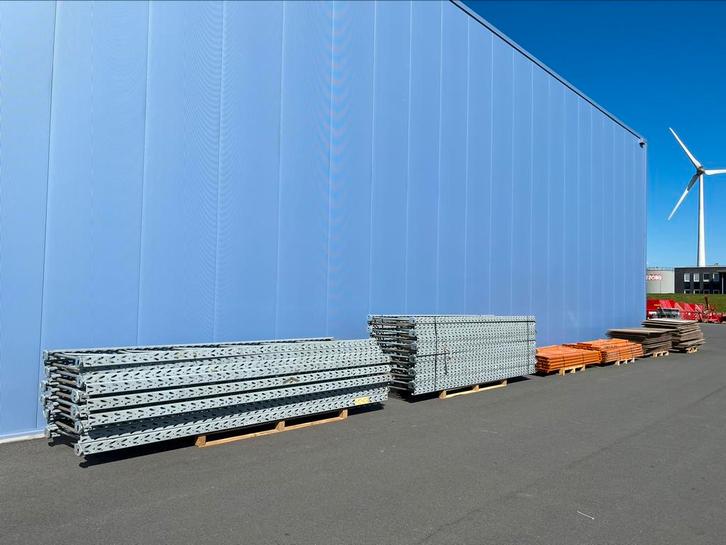 Palletstelling Overtoom 20 staanders en 70 liggers, Zakelijke goederen, Kantoor en Winkelinrichting | Magazijn, Stelling en Opslag
