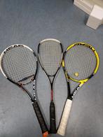 Tennisrackets - Head & Dunlop, Sport en Fitness, Ophalen, Gebruikt, Racket, Met hoes