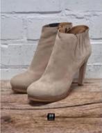 Tiffi - Prachtige leren platform laarsjes maat 41 - Nieuw, Kleding | Dames, Schoenen, Tiffi, Beige, Lage of Enkellaarzen, Nieuw