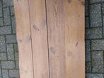 Partij oude grenen wagon planken 28 mm dik, Gebruikt, 10 m² of meer, 10 tot 30 cm, Hout