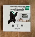 Temium kantelbare muurbeugel voor flatscreen, Ophalen of Verzenden, Nieuw