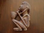 Chief Dogon Malli stone eerste Afrikaanste kunst origineel, Ophalen of Verzenden