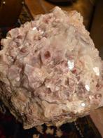 Rosa Aphopyllieit  cluster geode halfedelstenen, Ophalen of Verzenden