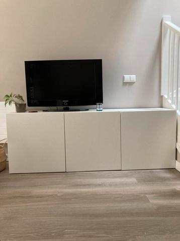 IKEA BESTA TV meubel wit beschikbaar voor biedingen
