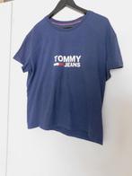 Tommy Hilfiger T-shirt, marine  - L, Tommy Hilfiger, Gedragen, Blauw, Maat 38/40 (M)