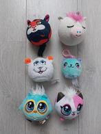 6 squish knuffeltjes! +/- 8 cm, Ophalen of Verzenden, Zo goed als nieuw, Overige typen