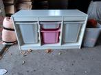 Kastje met plastic opberbakken, Huis en Inrichting, Kasten | Dressoirs, Ophalen, Zo goed als nieuw, 25 tot 50 cm, 50 tot 100 cm