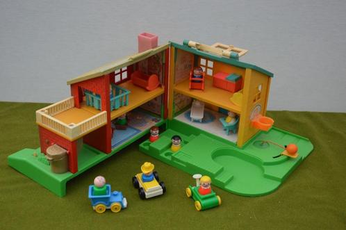 Vintage fisher price Play Family House / huis uit 1989, 2551, Kinderen en Baby's, Speelgoed | Fisher-Price, Gebruikt, Speelset