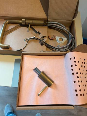 Quooker Fusion Square Messing Patina (excl. reservoir) beschikbaar voor biedingen