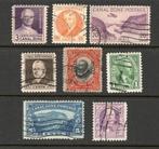 1910 1943 8-wd US CANAL-ZONE, PANAMAKANAAL, Ophalen of Verzenden, Gestempeld, Midden-Amerika