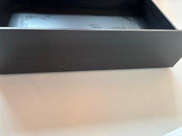 Twee IKEA Malm uitschuiflades donkerbruin - afbeelding 4