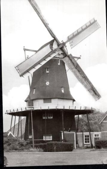 (NH313) Ansichtkaart Oudorp Alkmaar molen 't Roode Hert 1972 beschikbaar voor biedingen