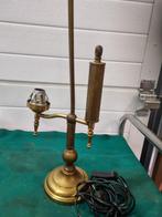 tafellamp messing vintage, Huis en Inrichting, Lampen | Tafellampen, Ophalen of Verzenden