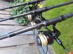 1x Sonik 9ft + molen en sleeve, Watersport en Boten, Hengelsport | Karpervissen, Ophalen, Gebruikt, Complete set