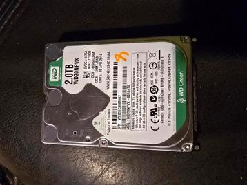 WD 2TB 2,5 INCH Harde schijf.  beschikbaar voor biedingen