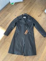 Lange leren jas / leren jas/ lams leren jas / NIEUW !!, Ophalen, Nieuw, Maat 38/40 (M), Zwart