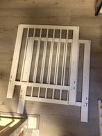 Compleet Kinderbedje 60x120 wit met matras/topper, Kinderen en Baby's, Kinderkamer | Bedden, Ophalen, Gebruikt, Minder dan 140 cm