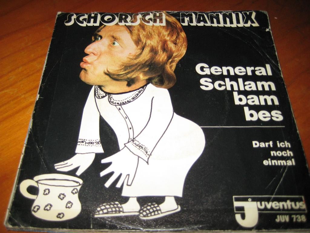 Schorsch Mannix: General Schlambambes, Ophalen of Verzenden, Zo goed als nieuw, Pop, Single