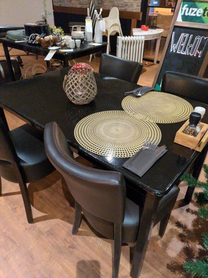 8 Tafels - Restaurant/Cafe Inboedel, Huis en Inrichting, Tafels | Eettafels, Gebruikt, 50 tot 100 cm, Rechthoekig, Ophalen