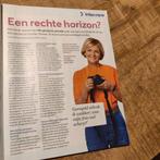 Interview Caroline Tensen, Verzamelen, Ophalen of Verzenden, 1980 tot heden, Knipsel(s)