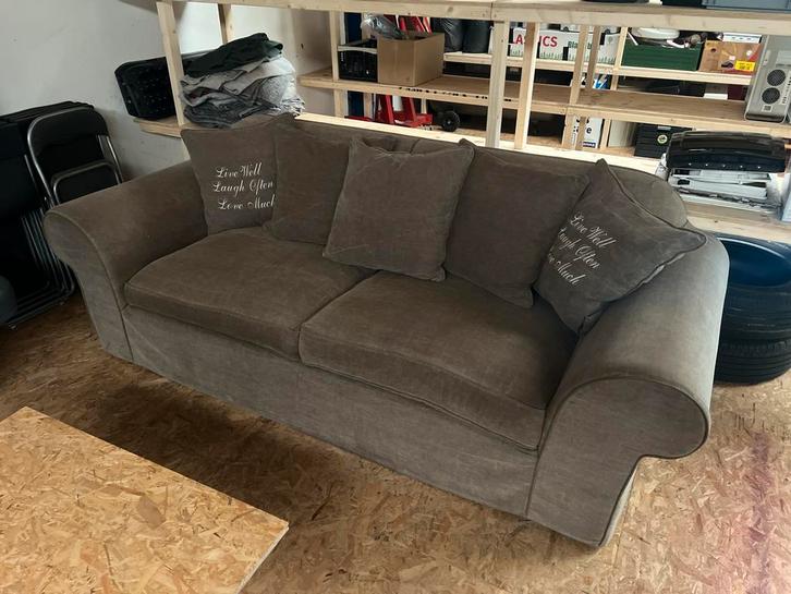 Riviera Maison Bank, Huis en Inrichting, Banken | Bankstellen, Gebruikt, Rechte bank, Driepersoons, 200 tot 250 cm, 75 tot 100 cm