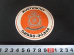 sticker embleem kustwacht ijmuiden, Verzamelen, Ophalen, Zo goed als nieuw