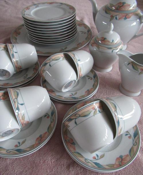 Bavaria Marktleuthen Winterling Art Nouveau pastel servies, Huis en Inrichting, Keuken | Servies, Gebruikt, Overige typen, Overige stijlen