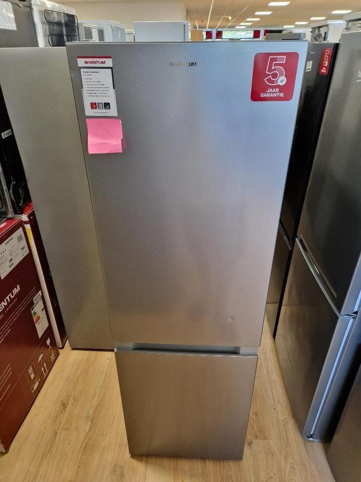 Inventum KV1500S Vrijstaande koel-vriescombinatie Low Frost, Witgoed en Apparatuur, Koelkasten en IJskasten, Nieuw, Met aparte vriezer