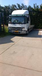 atego 818 2011 openlaadbak 262000 lier laadklep automaat, Auto's, Vrachtwagens, Te koop, Stof, Automaat, Mercedes-Benz