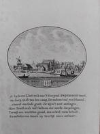 46 / Zwijndrecht Gravure uit 18de eeuw van Ollefen & Bakker, Antiek en Kunst, Kunst | Etsen en Gravures, Ophalen of Verzenden