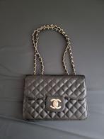 Zwarte Chanel Handtas, Sieraden, Tassen en Uiterlijk, Tassen | Damestassen, Ophalen, Zo goed als nieuw, Zwart, Handtas
