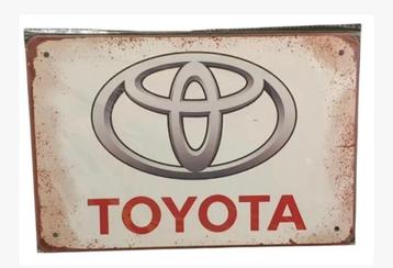Toyota Logo Metalen Bord - 20x30 cm beschikbaar voor biedingen