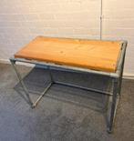 Bureau steigerbuis en hout, Huis en Inrichting, Bureaus, Ophalen, Zo goed als nieuw