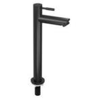 INK Fonteinkraan 26.9cm koudwater messing zwart mat kraan, Minder dan 50 cm, Overige typen, Nieuw, Ophalen of Verzenden