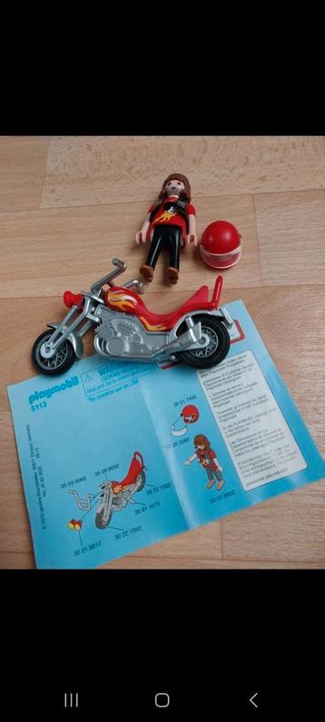 Playmobil 5113 chopper beschikbaar voor biedingen